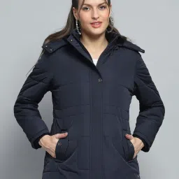 Monte Carlo Blue Quilted Regular Fit Jacket image 1