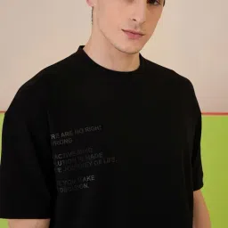 Sweet Dreams Black Loose Fit Printed Co-Ord Set image 5