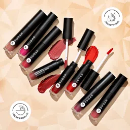 SUGAR Cosmetics Mousse Muse Maskproof Lip Cream 08 Spring Flower - 5 ml image 5