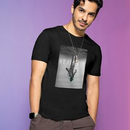 Bewakoof Men Black Printed T-shirt-picture-20