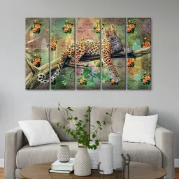999Store Printed Multicolor MDF Wall Art image 1