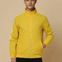 Allen Solly Sport Yellow Regular Fit Jacket-image-7