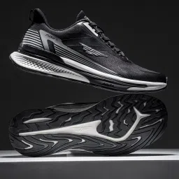 Red Tape Men's Black Running Shoes image 1