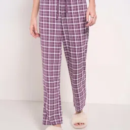 Dreamz by Pantaloons Purple Printed Pyjamas image 1