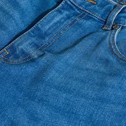 Snitch Blue Bootcut Jeans image 4