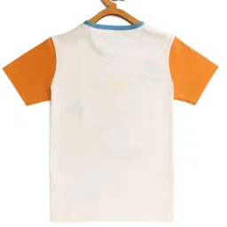 LADORE Kids White Printed T-Shirt image 2