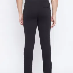 Okane Black Regular Fit Track Pants image 2
