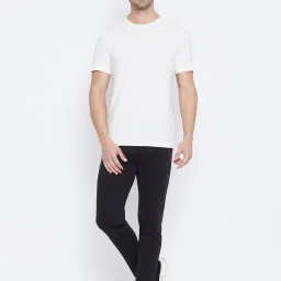 Okane Black Regular Fit Track Pants image 5