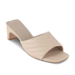 Tresmode Women's Beige Casual Sandals image 1