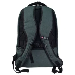 Swiss Military Grey & Black Medium Laptop Backpack image 3