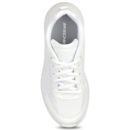 Skechers Boys SELECTORS - KAZOX White Casual Lace Up Shoe image 4