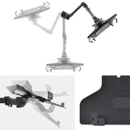 StarTech.com Desk Mounting Monitor Arm Laptop Tray for 1 x Screen 34 inch Screen Size, A2-LAPTOP-DESK-MOUNT image 2