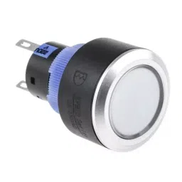RS PRO Illuminated Push Button Switch Momentary 22.2 mm SPDT Yellow LED 250 V AC, 1758975-picture-21