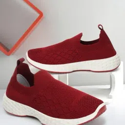 Carlton London Women's Mahroon Slip-On Shoes-picture-16