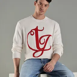 Tommy Hilfiger Men Typography Printed Pullover-picture-29
