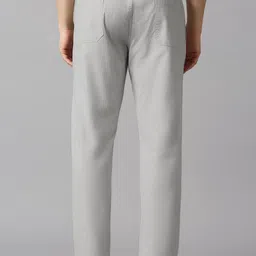 TCI Men Solid Relaxed Traveller Pant Mid-Rise Regular Fit Regular Trousers image 4