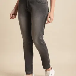 Cantabil Grey Regular Fit Mid Rise Jeans image 3