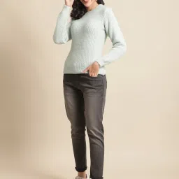 Cantabil Grey Regular Fit Mid Rise Jeans image 4