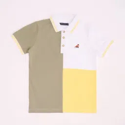 Pantaloons Junior Boys Multicoloured Polo T-Shirt image 3