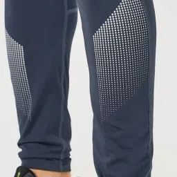 Styli Navy Regular Fit Printed Sports Tights image 3