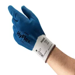 Ansell HyFlex 11-919 Blue Nylon Oil Resistant Gloves Size 9 Nitrile Coating, 11919VP090-image-44
