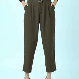 Annabelle by Pantaloons Green High Rise Trousers-picture-23