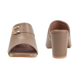 ALBELA Block Mules with Buckles image 4