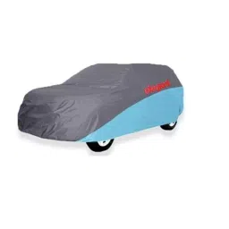 Elegant Grey & Blue Water Resistant Car Body Cover for Tata Bolt-picture-26