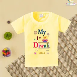 Babywish Kids Typography Printed Applique T-shirt-picture-34