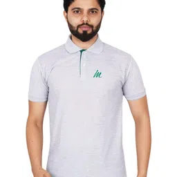 LA MILANO Men Solid Polo Collar T-shirt-picture-12