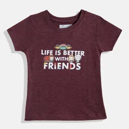 Eteenz Girls Friends Printed T-shirt-picture-11