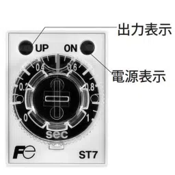 Fuji Electric ST7P Series Super Timer 100 MΩ Insulation Resistance, ST7P-2 DC24V 10S image 2