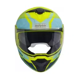 Studds TROOPER D1 DECOR MATT YELLOW (600 mm) X Large Full Face Flip-Up Helmet, D1 MATT YELLOW N1 image 5