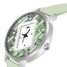 DOUBLERUN Women Dial & Leather Straps Analogue Multi Function Watch H05NMT-566 image 2