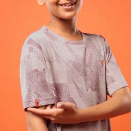 Technosport Boys Pink Polyester Tshirts image 5