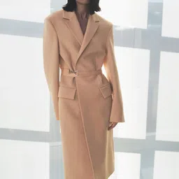 MANGO Longline Overcoat with Belt-picture-21