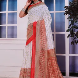 KANOODA Ethnic Motifs Woven Design Saree-picture-11