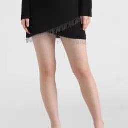 Only Black Embellished Skirt image 1