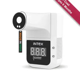 Intex Thermo Shield Wall Mount Automatic Digital Infrared Thermometer (White) image 1
