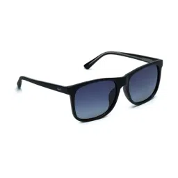 MacV Black Polarised and UV Protected Lens Wayfarer Unisex Sunglasses image 2
