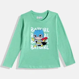 Eteenz Girls Bat Girl Printed T-shirt-image-75