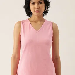 BRINNS Pink V-Neck Top-picture-37