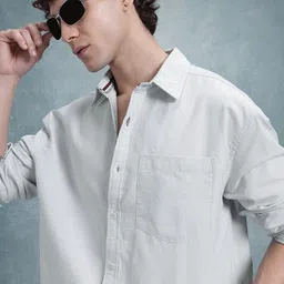 The Roadster Life Co. Drop-Shoulder Sleeves Relaxed Fit Casual Shirt-picture-33