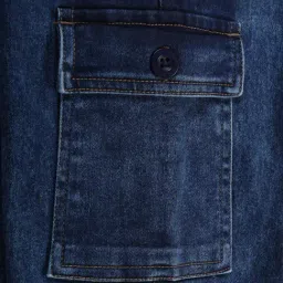 Kiddopanti Boys Blue Denim Regular Fit Jeans image 4