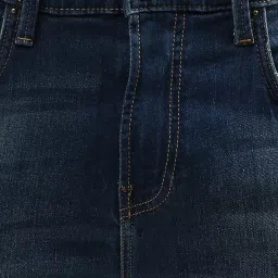 United Colors of Benetton Blue Lightly Washed Jeans image 4