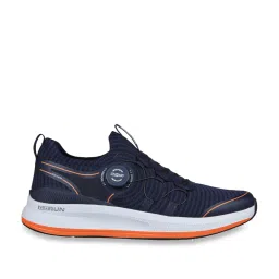 Skechers Men's GO RUN PULSE Navy Orange Running Shoes image 1