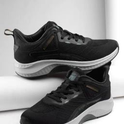 Action Men's Black Running Shoes-picture-31
