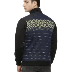 Campus Sutra Navy Full Sleeves Sweatshirt image 2
