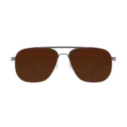 Chilli Beans OCMT31410202 Brown Aviator-image-0