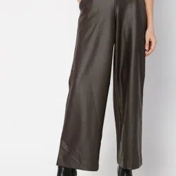 Vero Moda Brown Regular Fit Pants-image-19